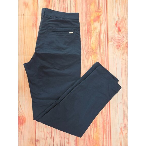 Nike Golf Mens Dri-Fit Sport Pants 32x30 Navy Blue - Picture 3 of 9